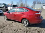 2017 Ford Fiesta Titanium Red vin: 3FADP4CJ5HM109870