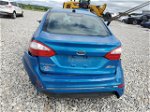 2017 Ford Fiesta Titanium Blue vin: 3FADP4CJ6HM169608