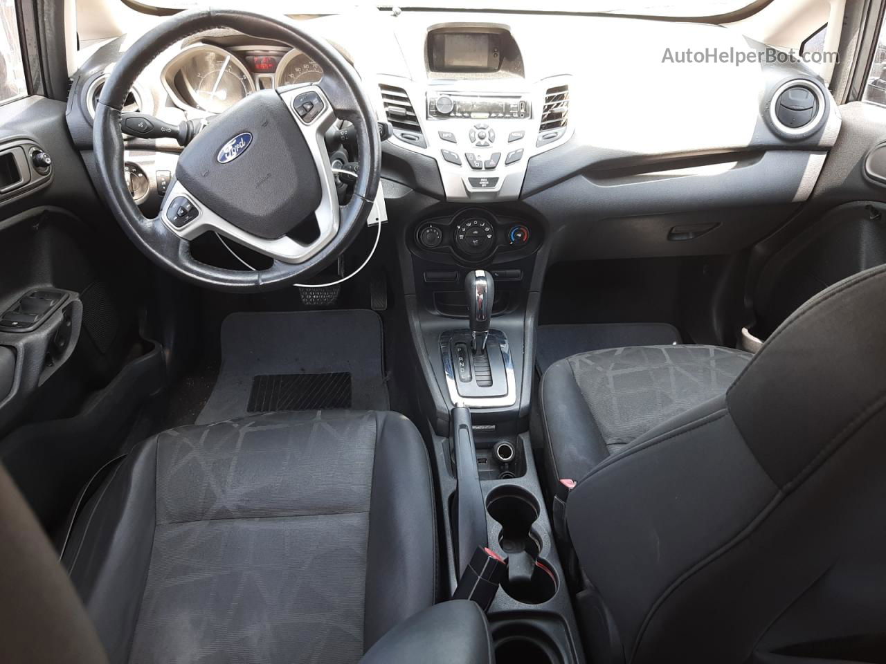 2011 Ford Fiesta Sel Серый vin: 3FADP4CJ8BM109112