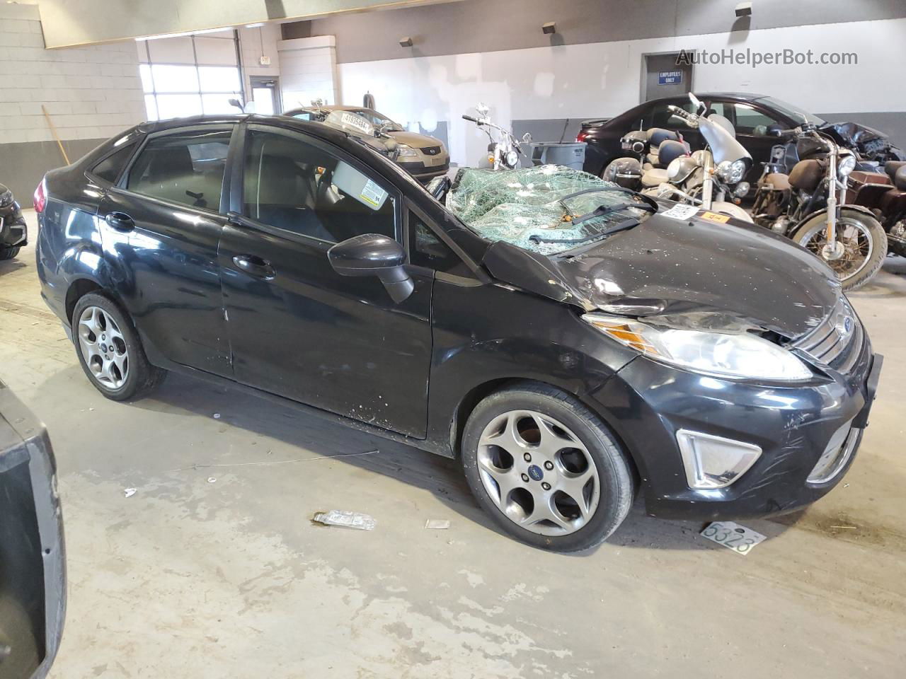 2011 Ford Fiesta Sel Black vin: 3FADP4CJ8BM221716