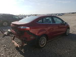 2015 Ford Fiesta Titanium Burgundy vin: 3FADP4CJ8FM181580