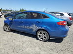 2011 Ford Fiesta Sel Blue vin: 3FADP4CJ9BM102413