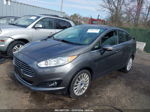 2015 Ford Fiesta Titanium Gray vin: 3FADP4CJ9FM225666