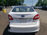 2011 Ford Fiesta Sel White vin: 3FADP4CJXBM217277