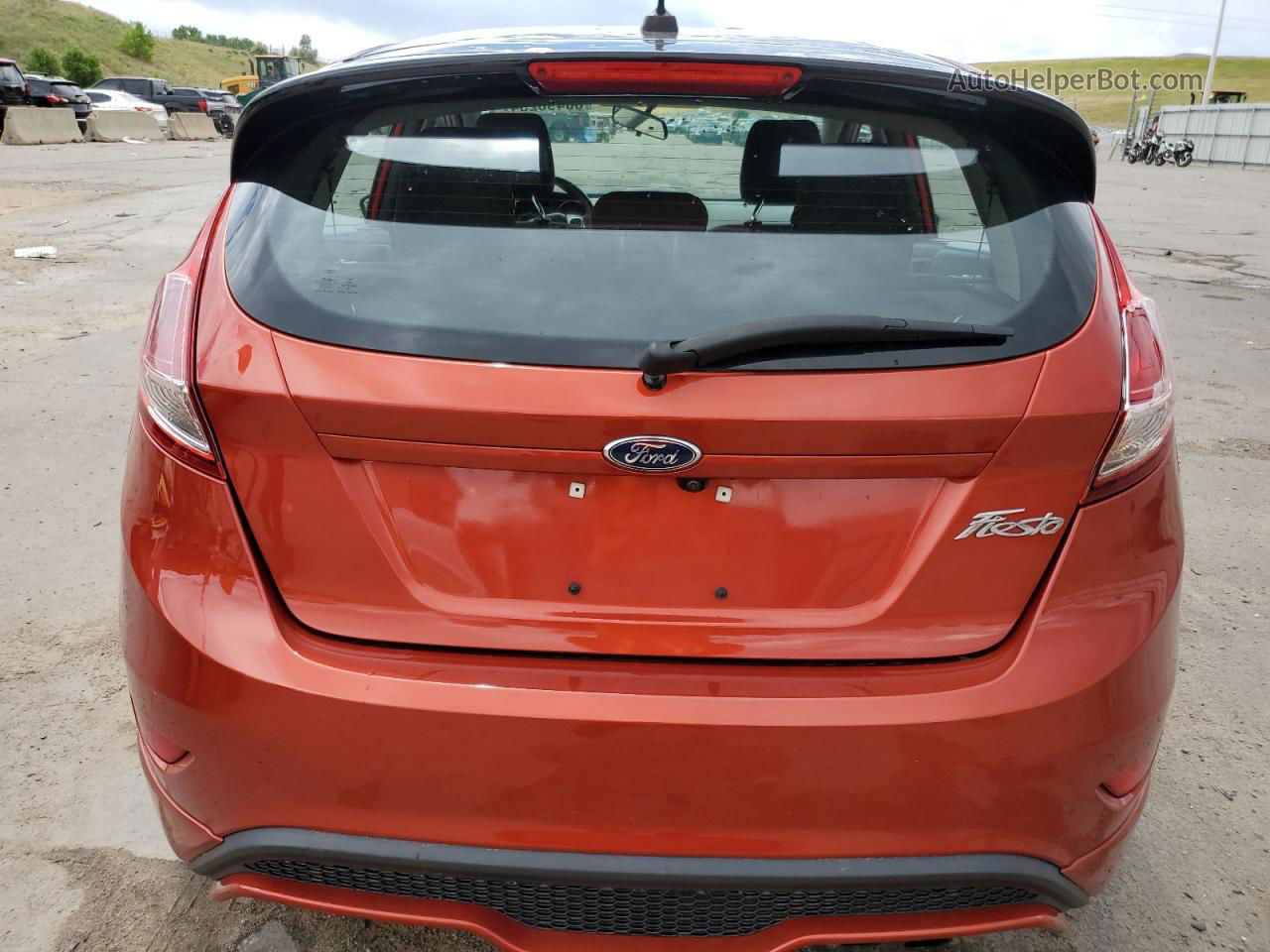 2019 Ford Fiesta St Red vin: 3FADP4DJ1KM141155