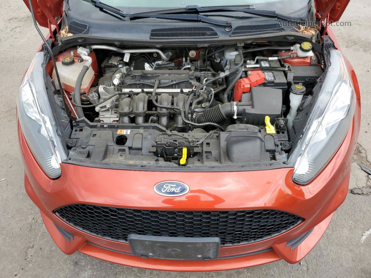 2019 Ford Fiesta St Red vin: 3FADP4DJ1KM141155