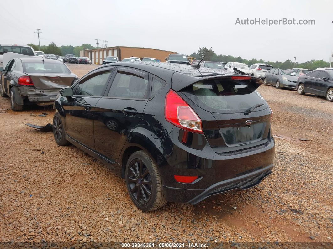 2019 Ford Fiesta St Line Black vin: 3FADP4DJ4KM125631