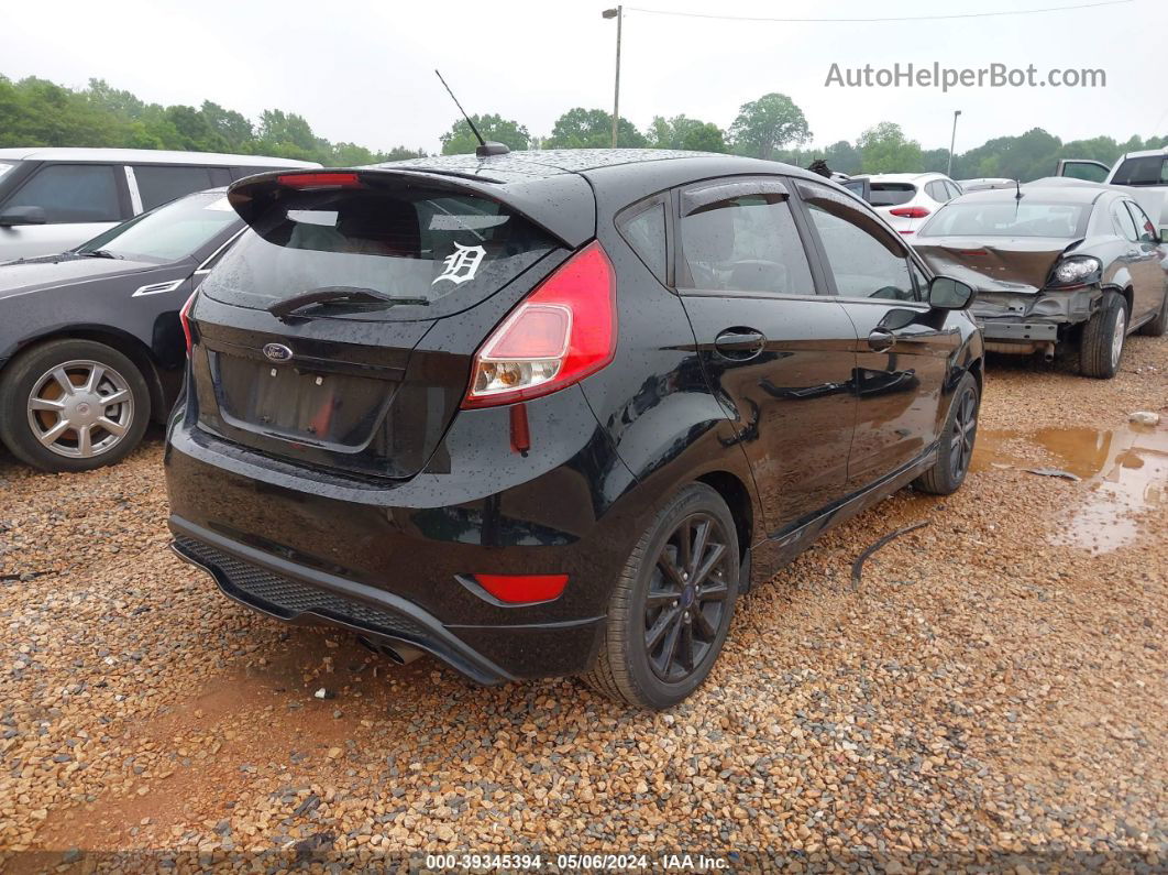 2019 Ford Fiesta St Line Black vin: 3FADP4DJ4KM125631