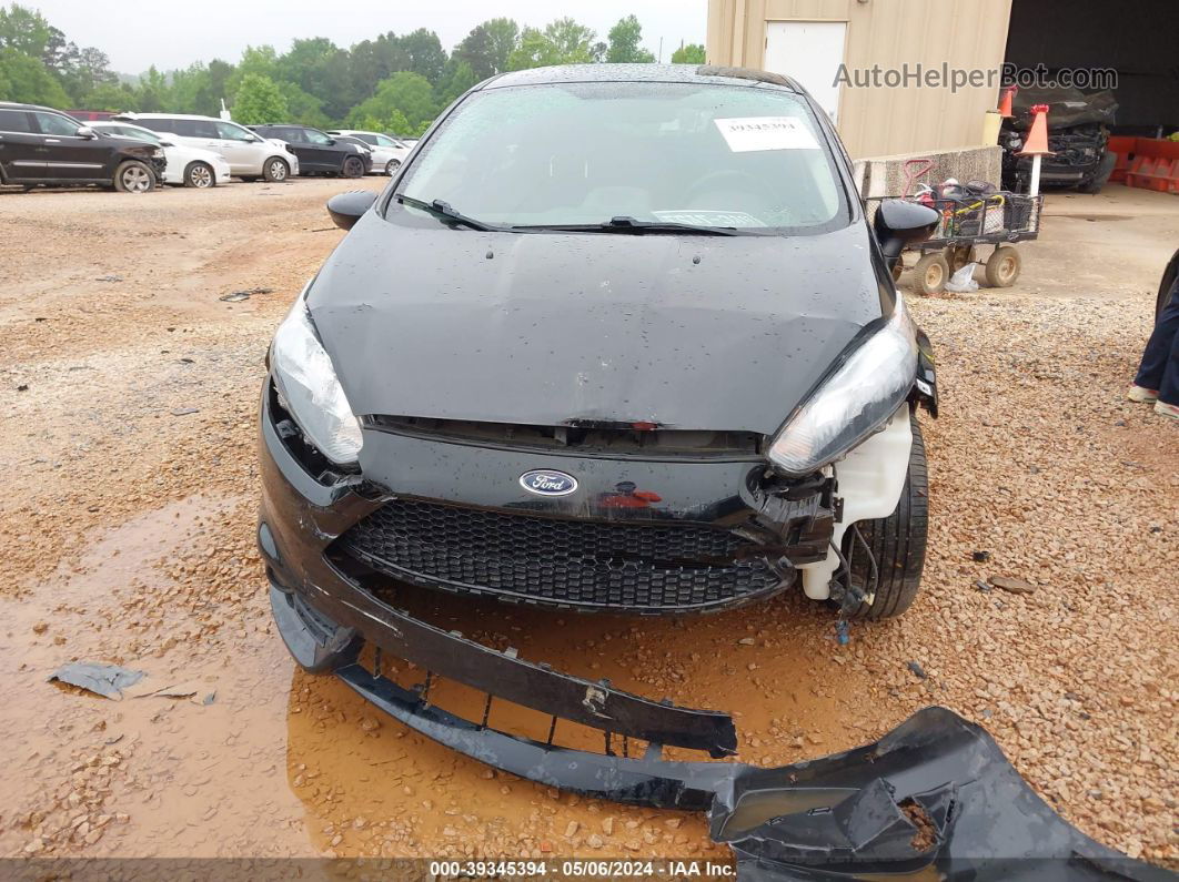 2019 Ford Fiesta St Line Black vin: 3FADP4DJ4KM125631