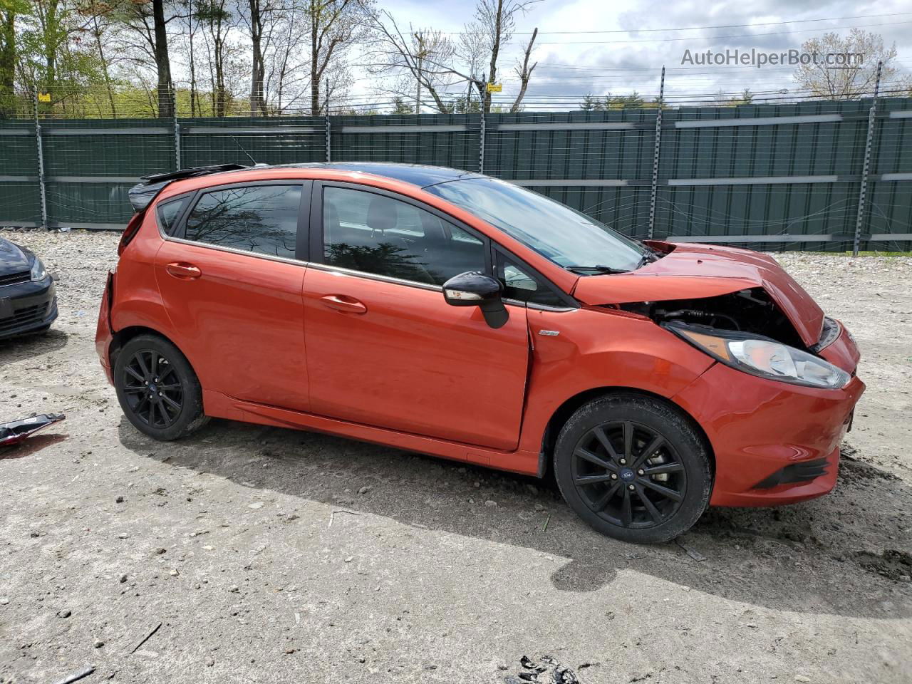 2019 Ford Fiesta St Red vin: 3FADP4DJ5KM152899