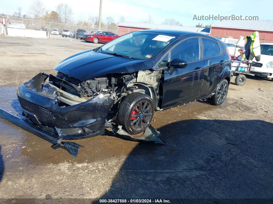 2019 Ford Fiesta St Line Black vin: 3FADP4DJ8KM113885