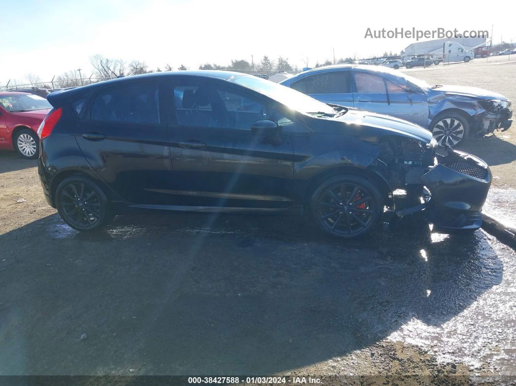 2019 Ford Fiesta St Line Black vin: 3FADP4DJ8KM113885