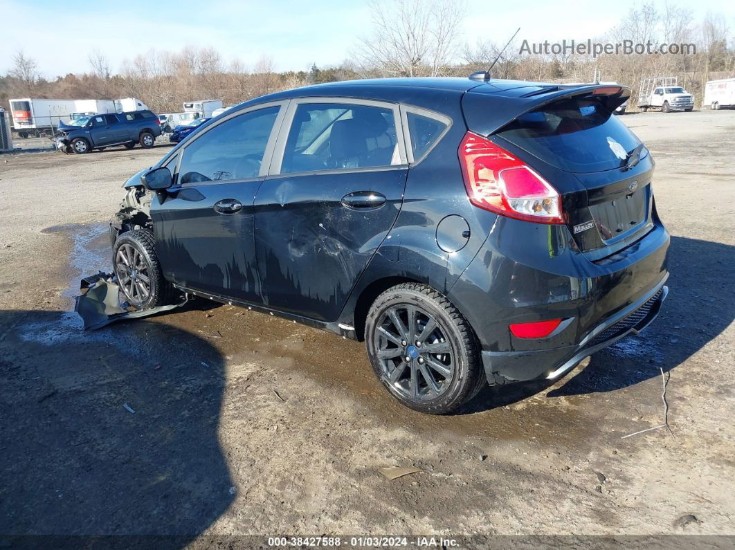 2019 Ford Fiesta St Line Black vin: 3FADP4DJ8KM113885