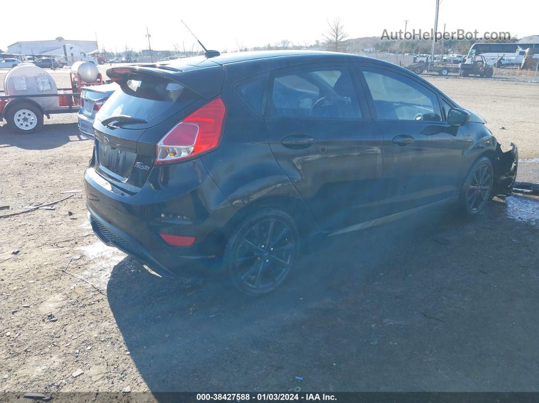 2019 Ford Fiesta St Line Black vin: 3FADP4DJ8KM113885