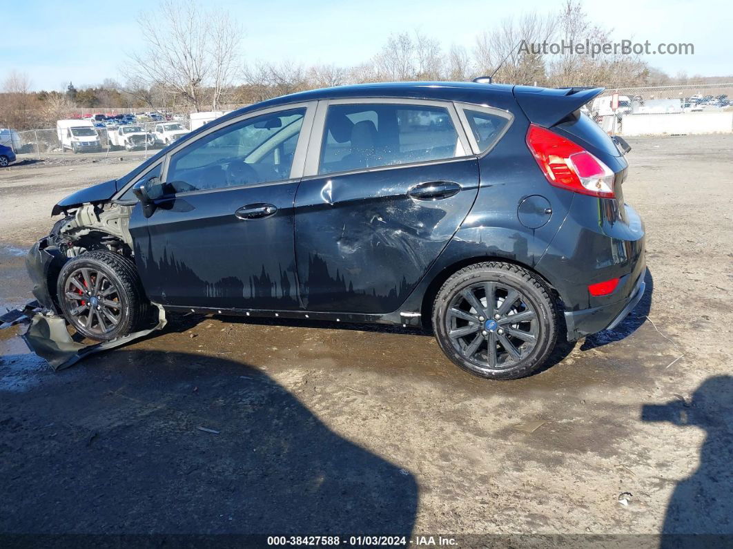 2019 Ford Fiesta St Line Black vin: 3FADP4DJ8KM113885