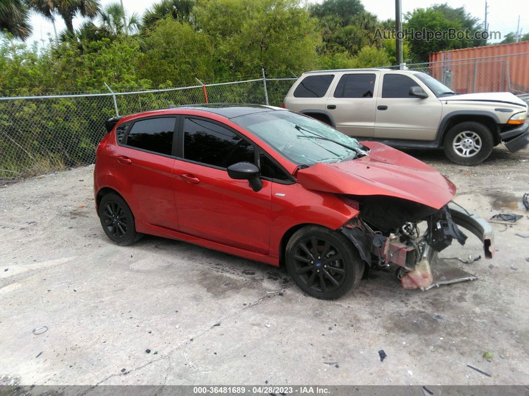 2019 Ford Fiesta St Line Orange vin: 3FADP4DJXKM131725