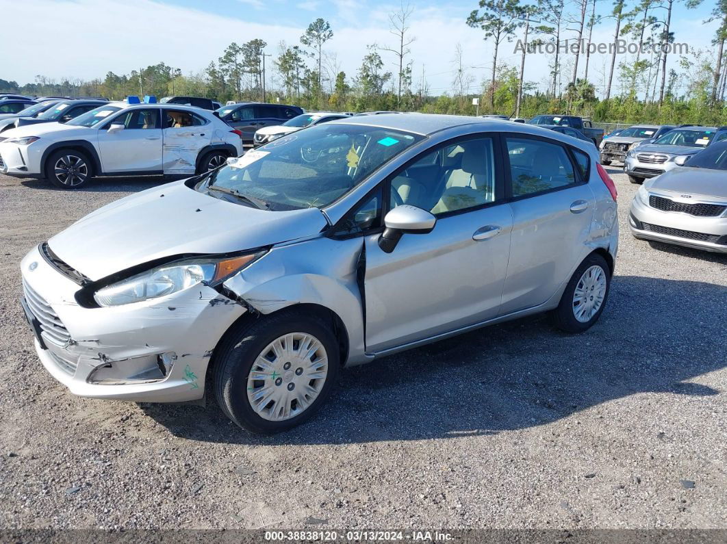 2017 Ford Fiesta Se Silver vin: 3FADP4EE3HM105011