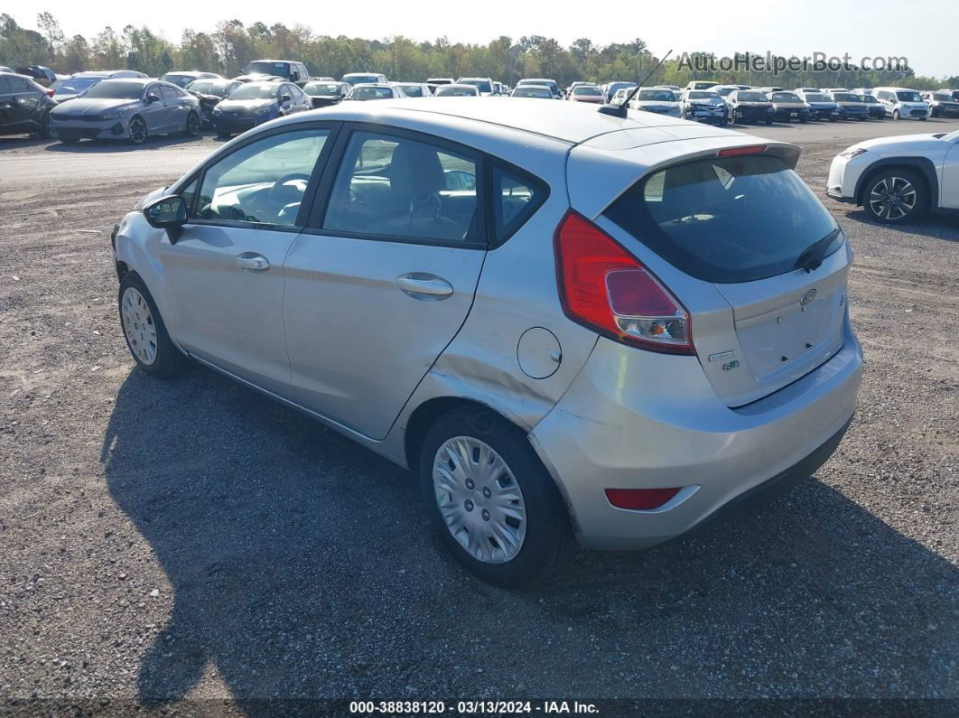 2017 Ford Fiesta Se Silver vin: 3FADP4EE3HM105011