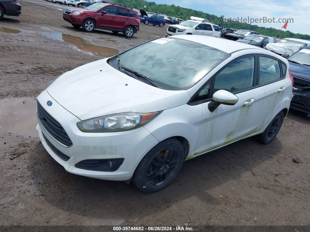 2015 Ford Fiesta Se White vin: 3FADP4EE4FM109985