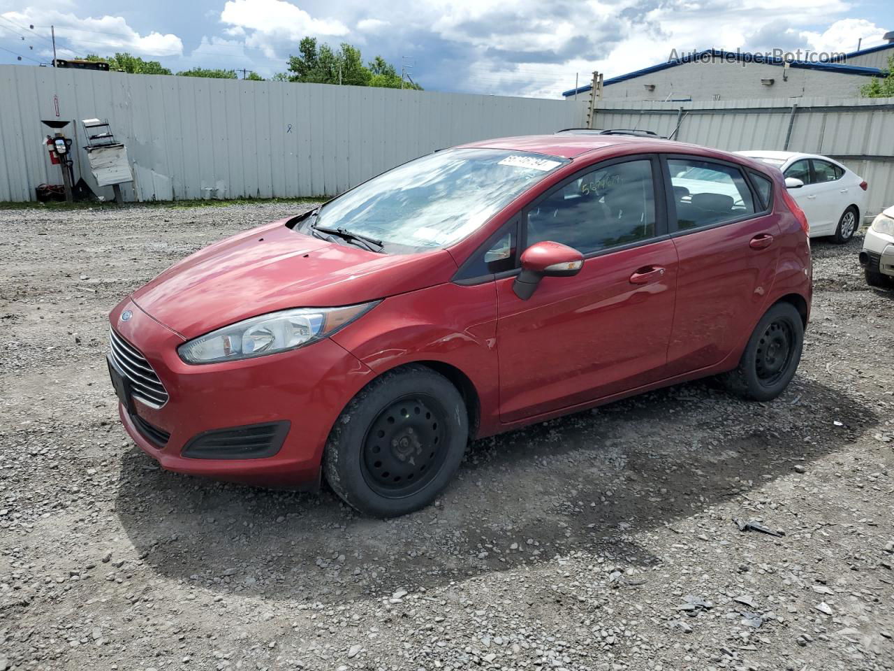 2015 Ford Fiesta Se Red vin: 3FADP4EE4FM110022