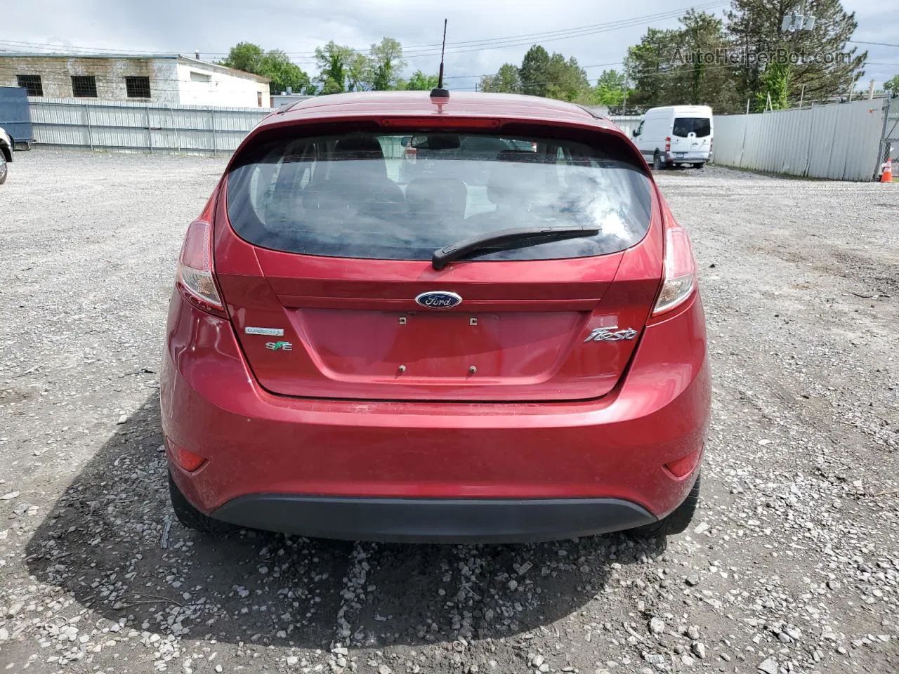 2015 Ford Fiesta Se Red vin: 3FADP4EE4FM110022