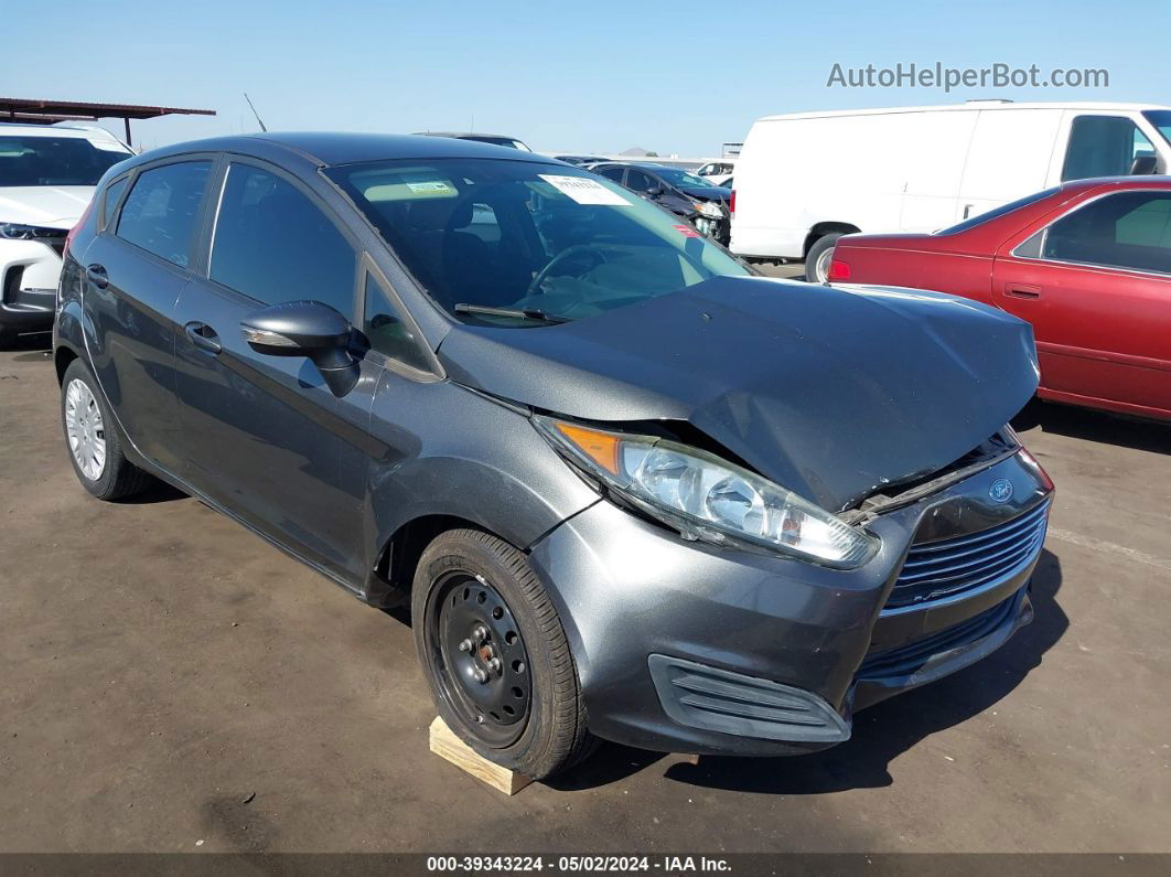 2015 Ford Fiesta Se Gray vin: 3FADP4EE5FM225115