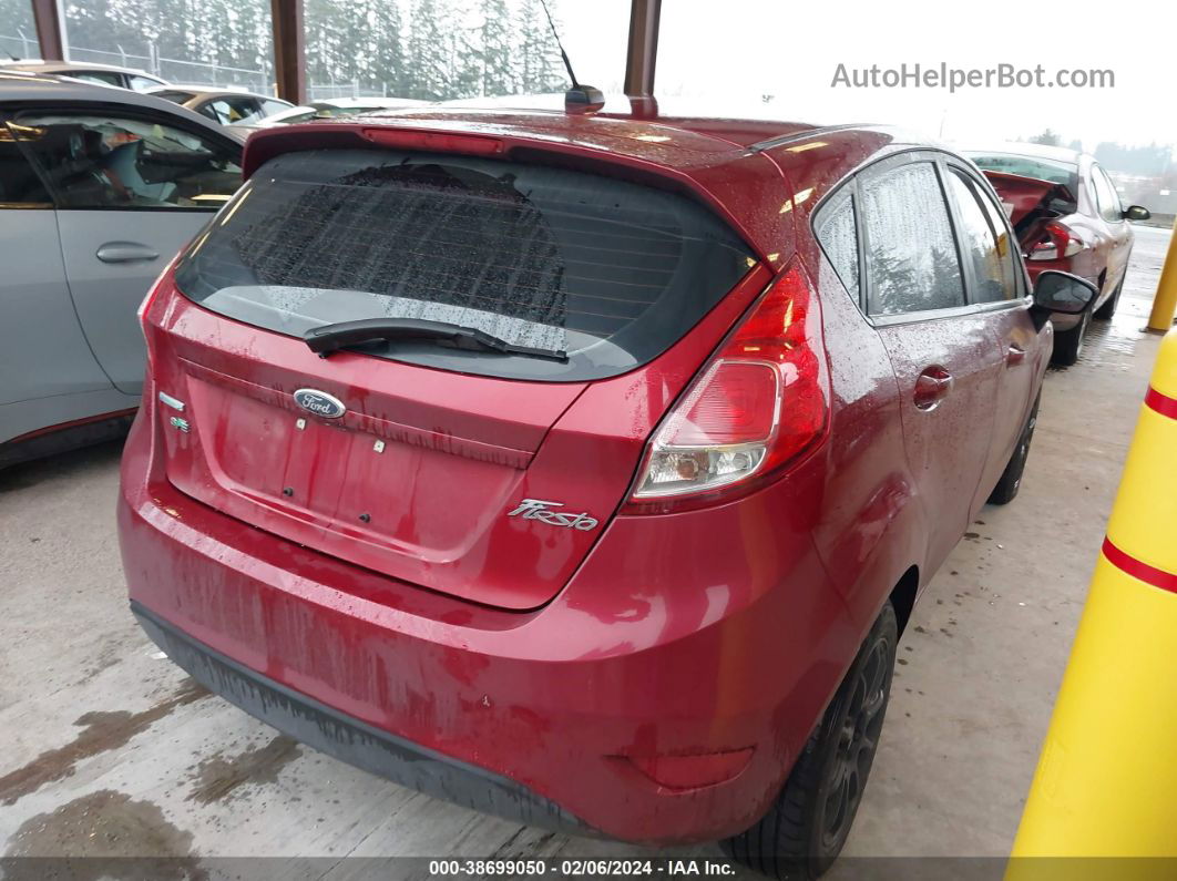 2015 Ford Fiesta Se Красный vin: 3FADP4EE9FM167459