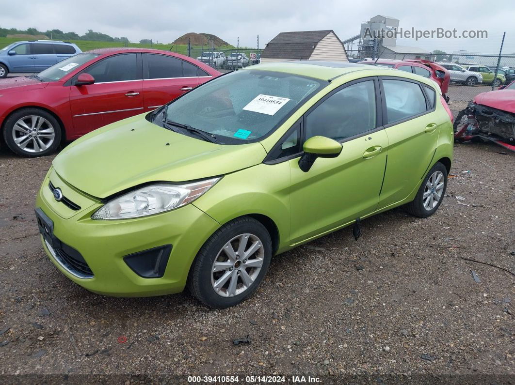 2011 Ford Fiesta Se Green vin: 3FADP4EJ0BM134678