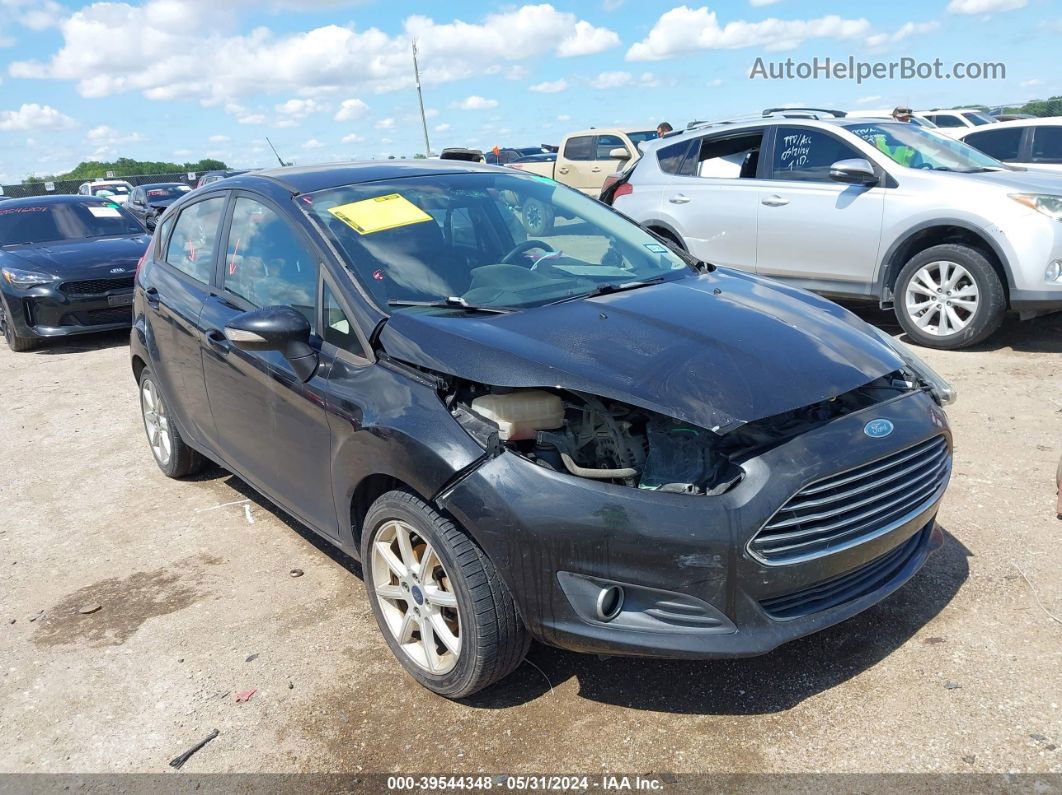 2015 Ford Fiesta Se Black vin: 3FADP4EJ0FM105719