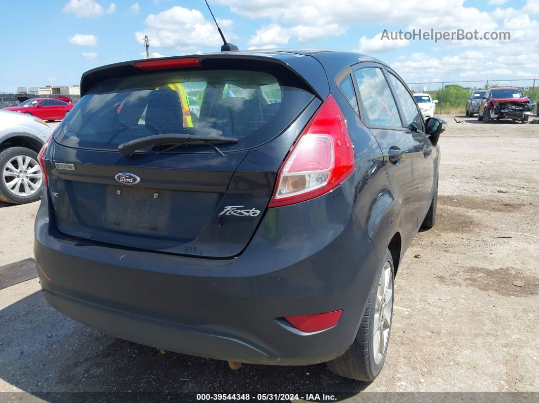 2015 Ford Fiesta Se Black vin: 3FADP4EJ0FM105719