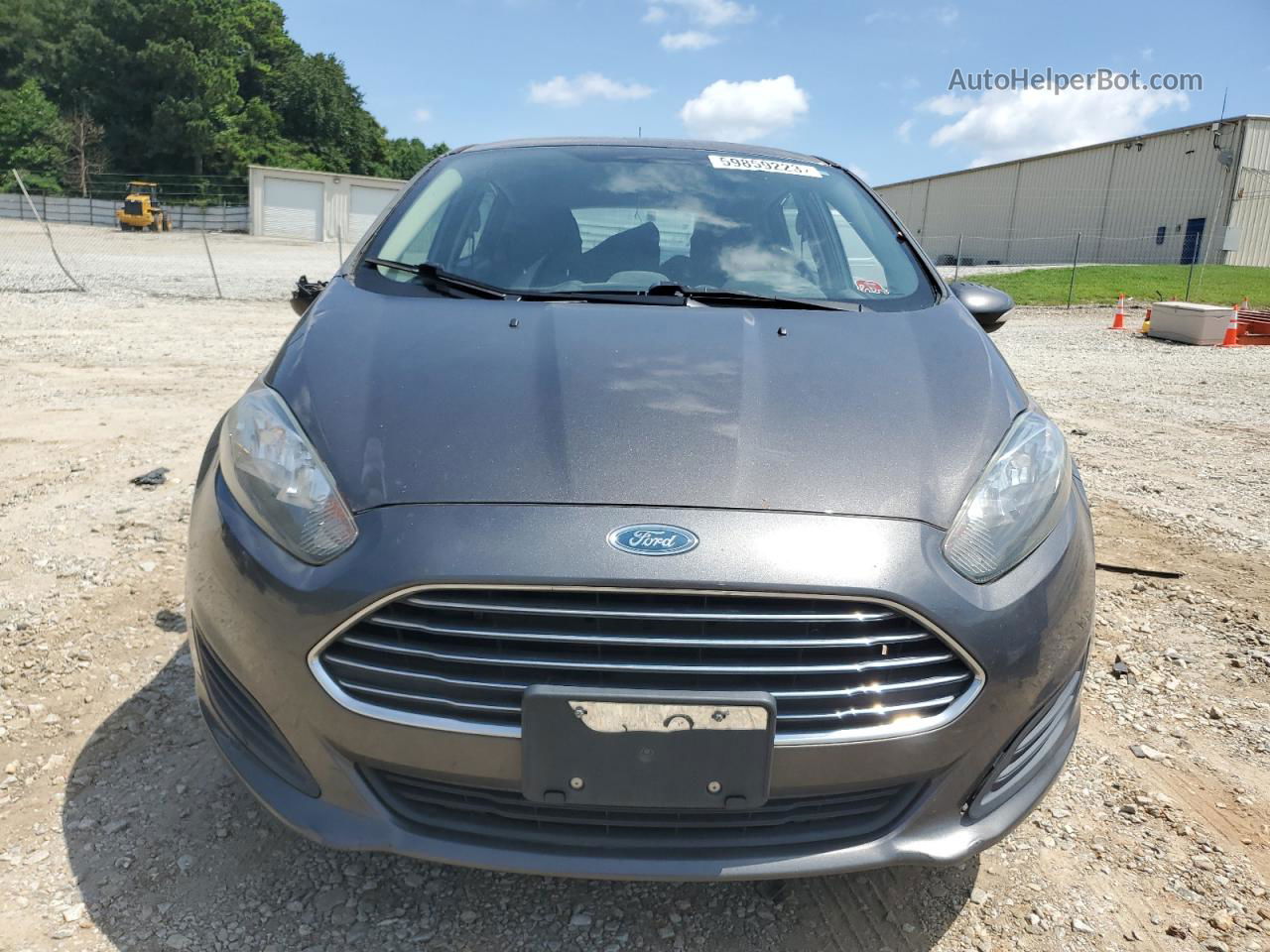 2015 Ford Fiesta Se Gray vin: 3FADP4EJ0FM111505