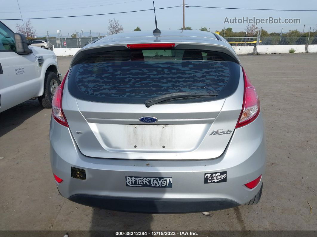 2015 Ford Fiesta Se Silver vin: 3FADP4EJ0FM156346