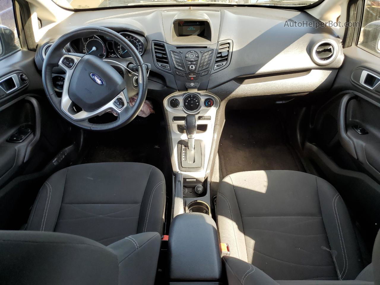 2015 Ford Fiesta Se Gray vin: 3FADP4EJ0FM214150