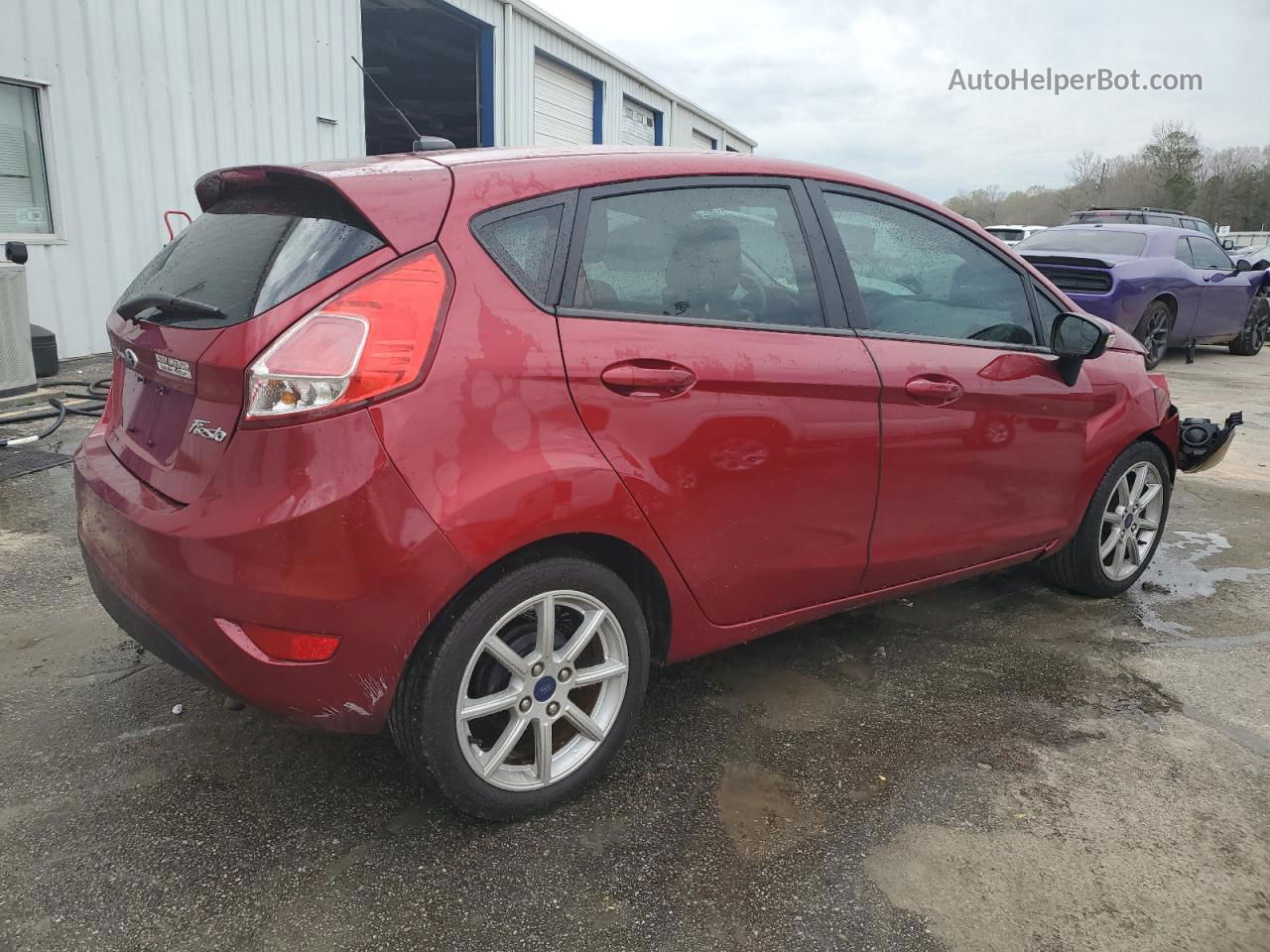 2016 Ford Fiesta Se Red vin: 3FADP4EJ0GM103485