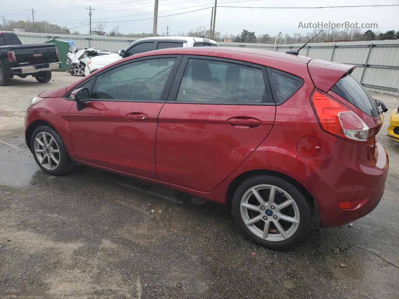 2016 Ford Fiesta Se Red vin: 3FADP4EJ0GM103485