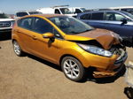 2016 Ford Fiesta Se Orange vin: 3FADP4EJ0GM105656