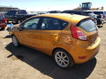 2016 Ford Fiesta Se Orange vin: 3FADP4EJ0GM105656