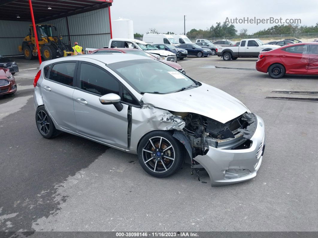 2016 Ford Fiesta Se Silver vin: 3FADP4EJ0GM128936