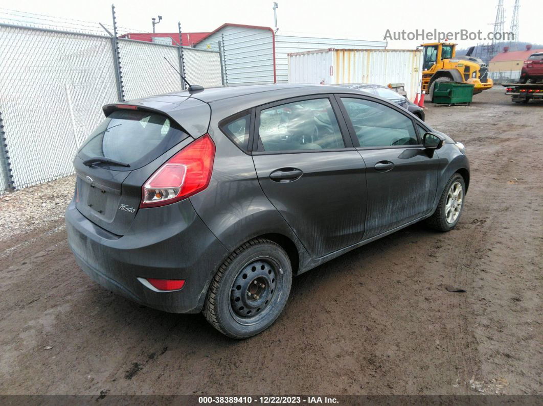 2016 Ford Fiesta Se Серый vin: 3FADP4EJ0GM133389