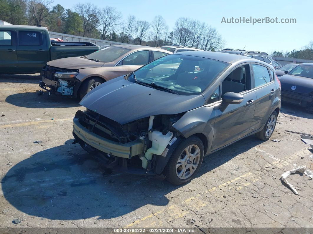 2016 Ford Fiesta Se Gray vin: 3FADP4EJ0GM165243