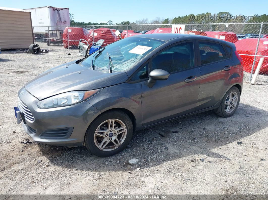 2017 Ford Fiesta Se Gray vin: 3FADP4EJ0HM101916