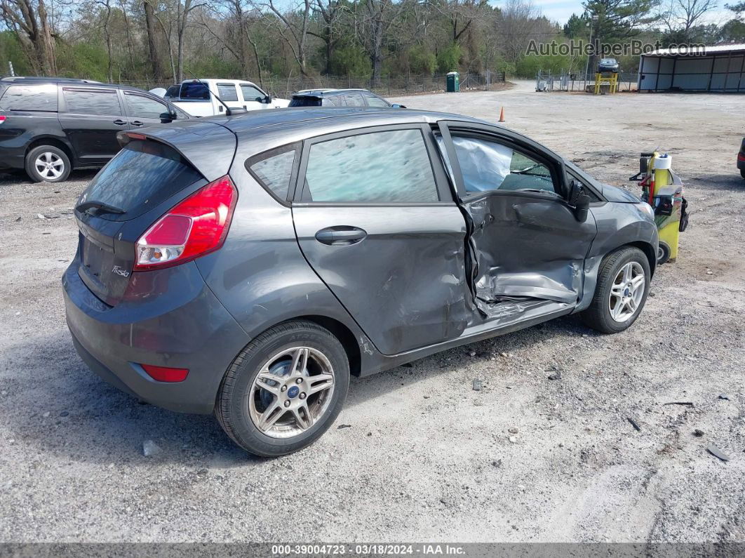 2017 Ford Fiesta Se Gray vin: 3FADP4EJ0HM101916