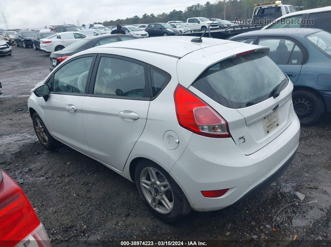 2017 Ford Fiesta Se White vin: 3FADP4EJ0HM110454