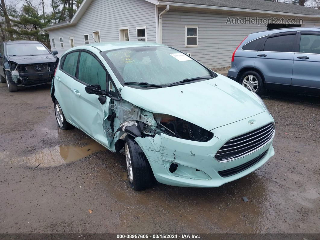 2017 Ford Fiesta Se Teal vin: 3FADP4EJ0HM131921