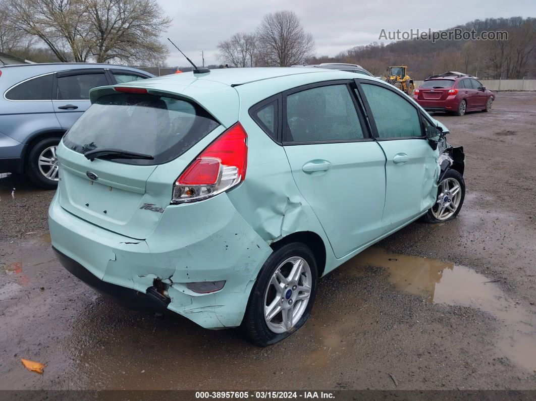 2017 Ford Fiesta Se Teal vin: 3FADP4EJ0HM131921