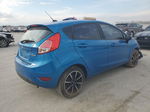 2017 Ford Fiesta Se Blue vin: 3FADP4EJ0HM154213