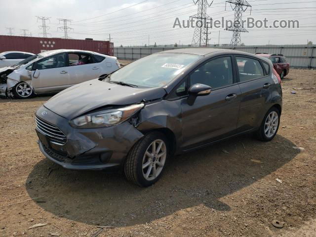 2019 Ford Fiesta Se Gray vin: 3FADP4EJ0KM106928