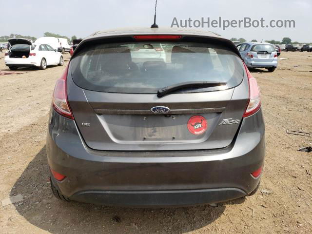 2019 Ford Fiesta Se Серый vin: 3FADP4EJ0KM106928