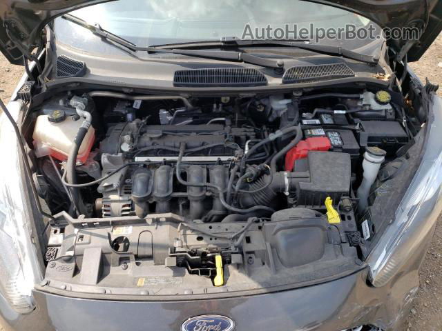 2019 Ford Fiesta Se Gray vin: 3FADP4EJ0KM106928