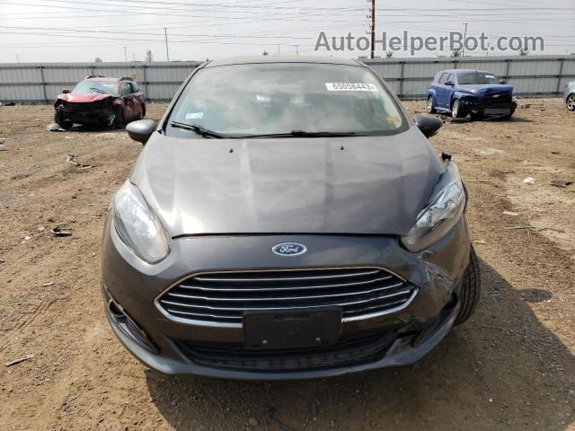 2019 Ford Fiesta Se Серый vin: 3FADP4EJ0KM106928